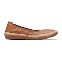 Clarks Elaina Rae Womens Closed Toe Ballet Flats