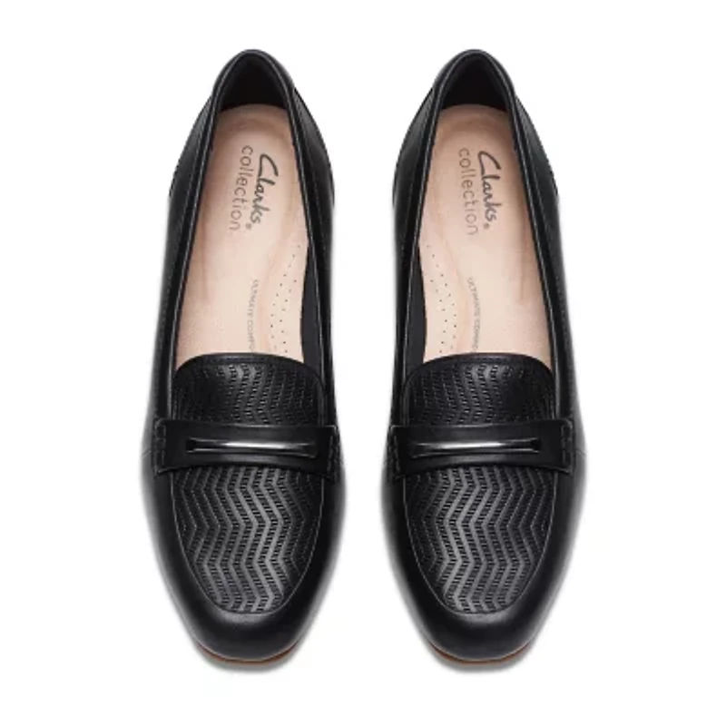 Clarks Juliet Aster Womens Moc Closed Toe Loafers
