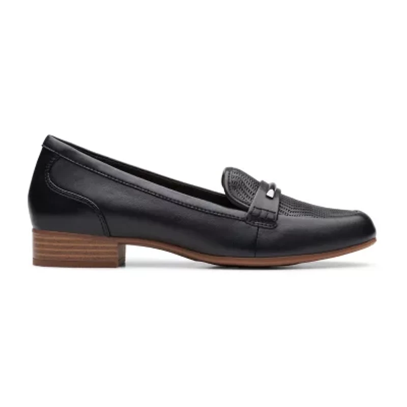 Clarks Juliet Aster Womens Moc Closed Toe Loafers
