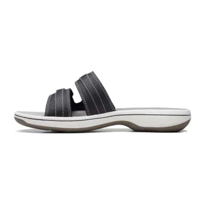 Clarks Cloudsteppers Womens Breeze Piper Slide Sandals