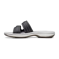 Clarks Cloudsteppers Womens Breeze Piper Slide Sandals