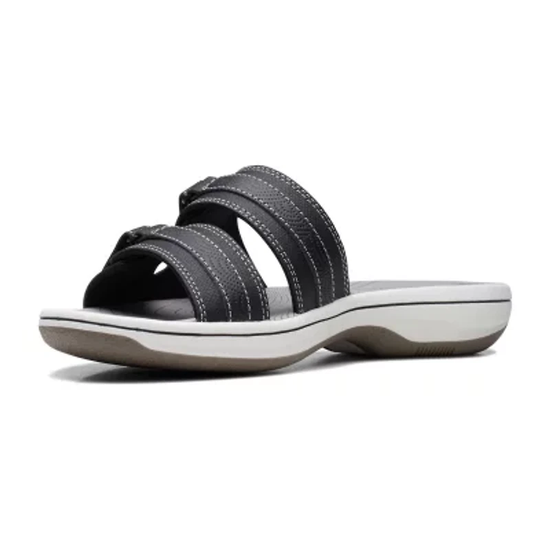 Clarks Cloudsteppers Womens Breeze Piper Slide Sandals