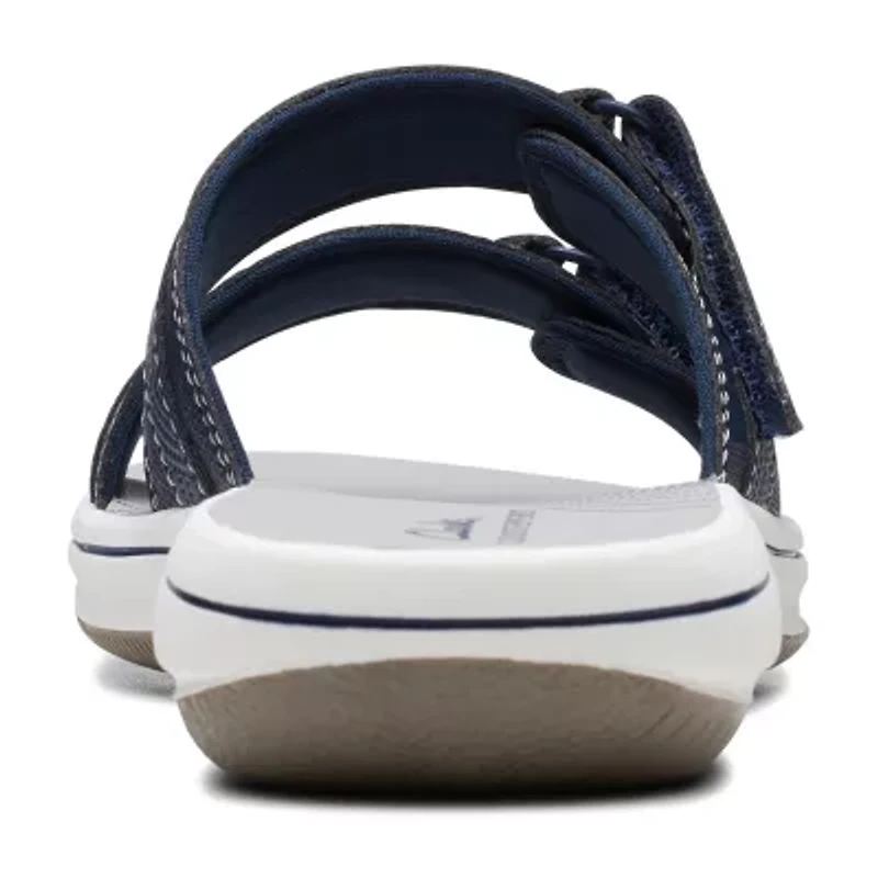 Clarks Cloudsteppers Womens Breeze Piper Slide Sandals