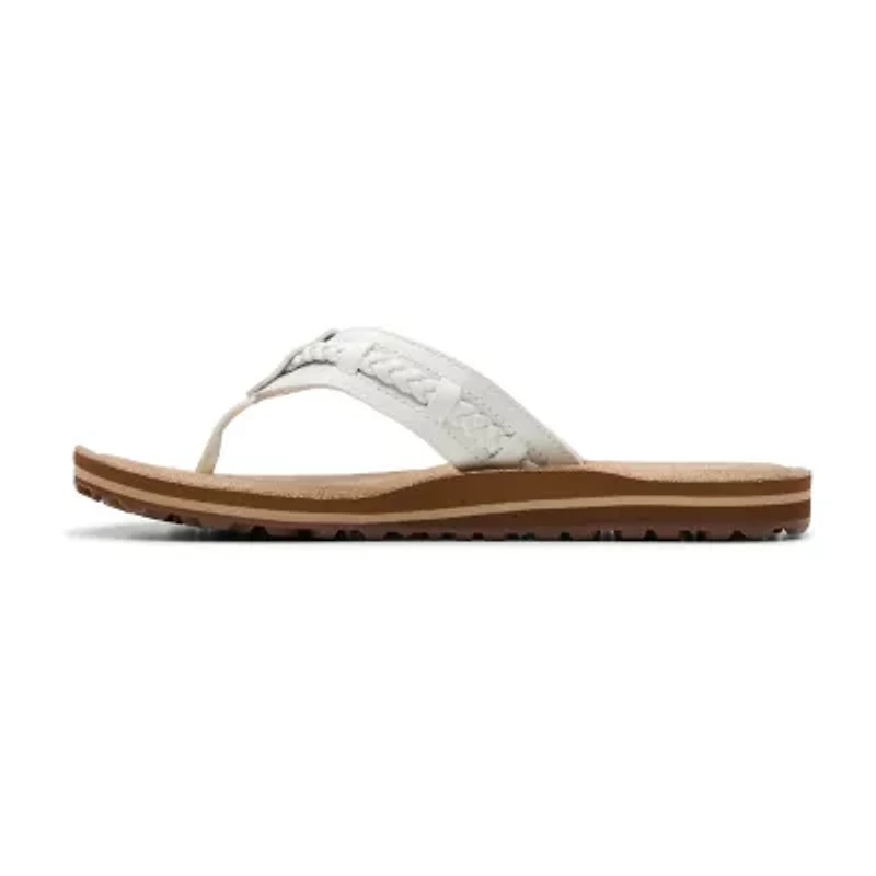 Clarks Womens Fenner Nerice Flip-Flops