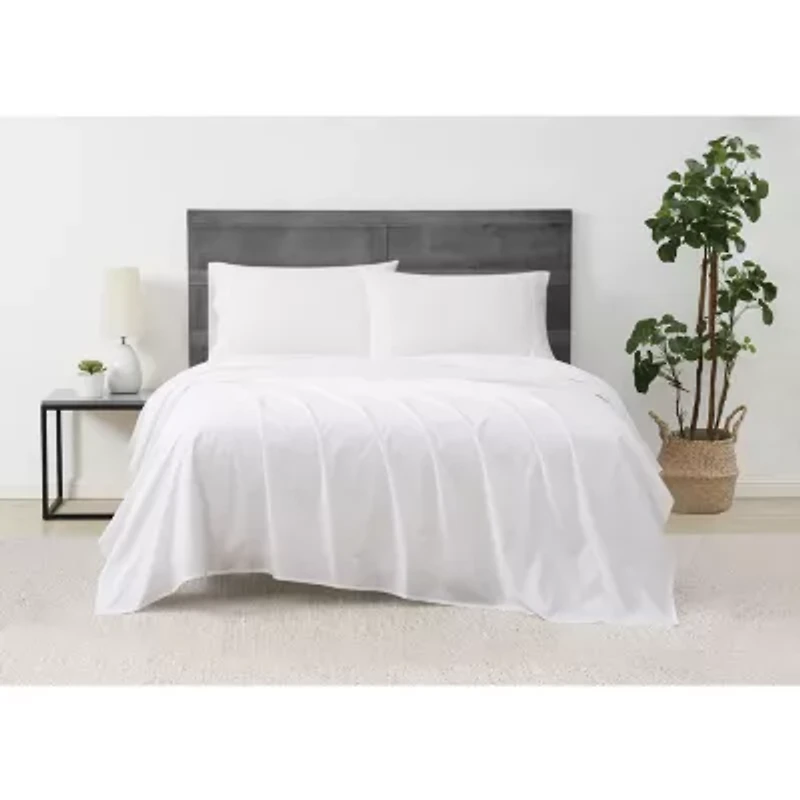 Cannon Solid Percale Sheet Set