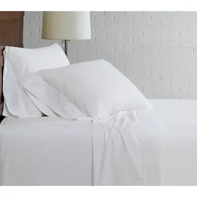 Cannon Solid Percale Sheet Set