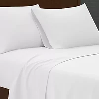 London Fog Garment Wash Solid Wrinkle Resistant Sheet Set