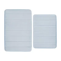 Truly Soft 2-pc. Memory Foam Bath Rug Set