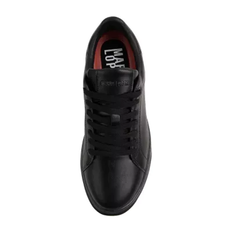 Mario Lopez Cruz Mens Round Closed Toe Oxford Shoes