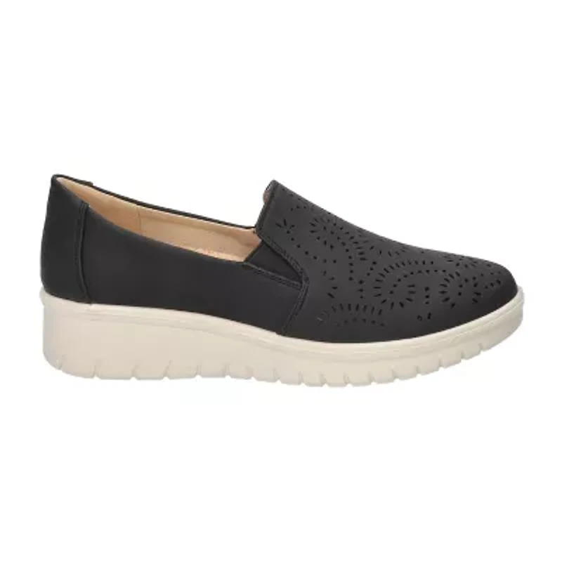 Easy Street Ying Womens Round Closed Toe Slip-On Shoe