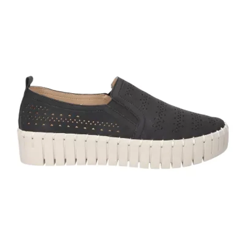 Easy Street Peppy Womens Round Closed Toe Slip-On Shoe
