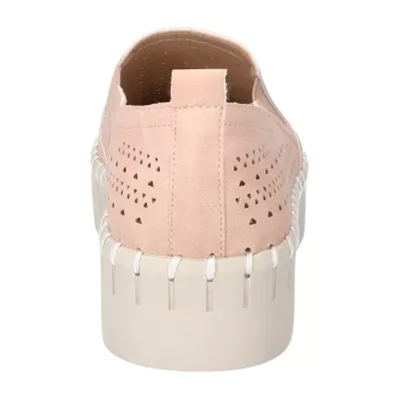 Easy Street Peppy Womens Round Closed Toe Slip-On Shoe