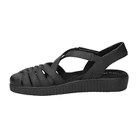 Easy Street Hue Womens Round Closed Toe Ballet Flats
