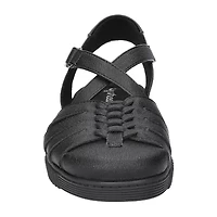 Easy Street Hue Womens Round Closed Toe Ballet Flats
