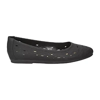 Easy Street Jackie Womens Round Closed Toe Ballet Flats