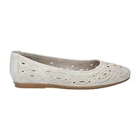 Easy Street Jackie Womens Round Closed Toe Ballet Flats