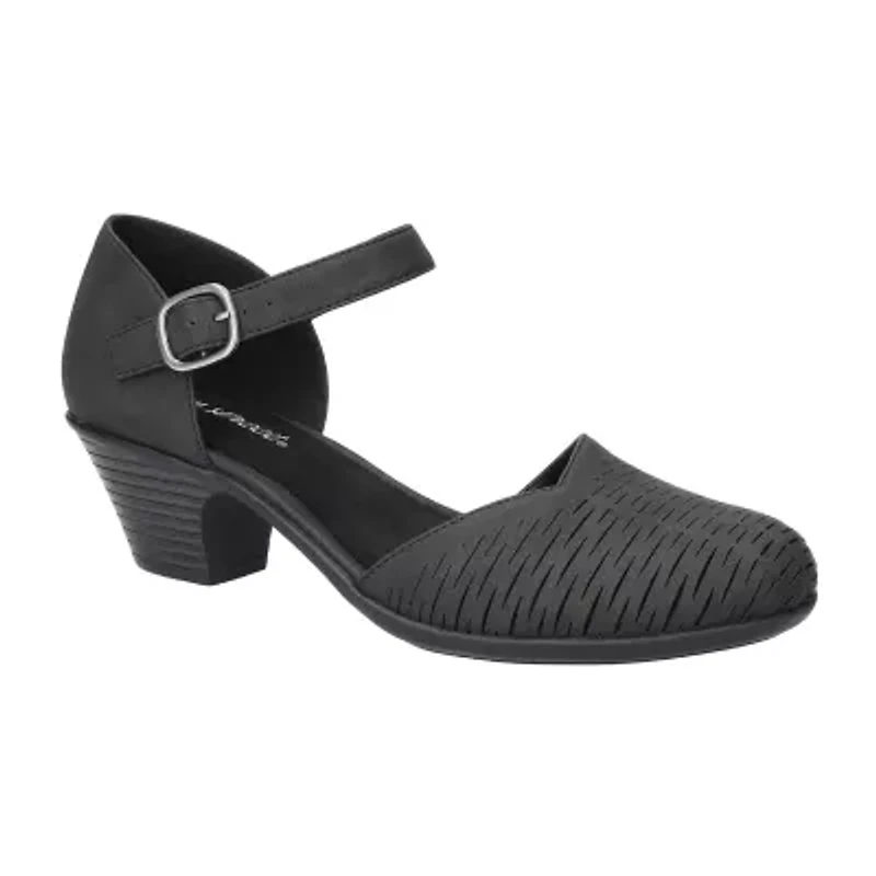 Easy Street Justina Womens Round Closed Toe Mary Jane Shoes