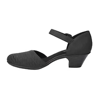 Easy Street Justina Womens Round Closed Toe Mary Jane Shoes