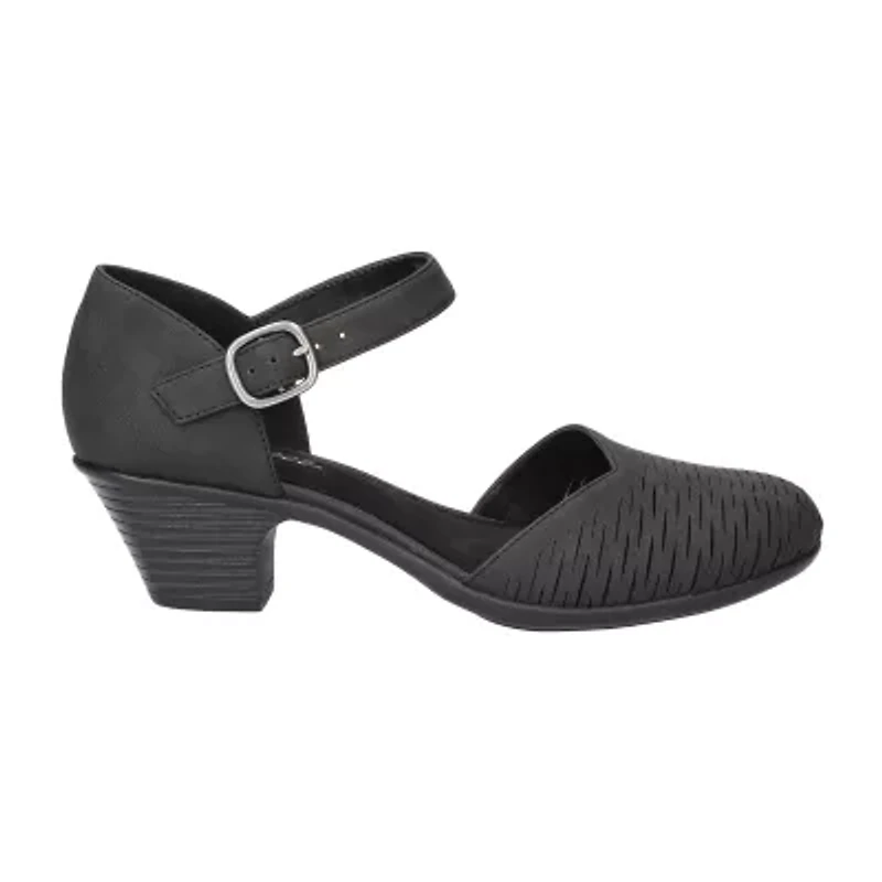 Easy Street Justina Womens Round Closed Toe Mary Jane Shoes
