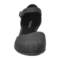 Easy Street Justina Womens Round Closed Toe Mary Jane Shoes