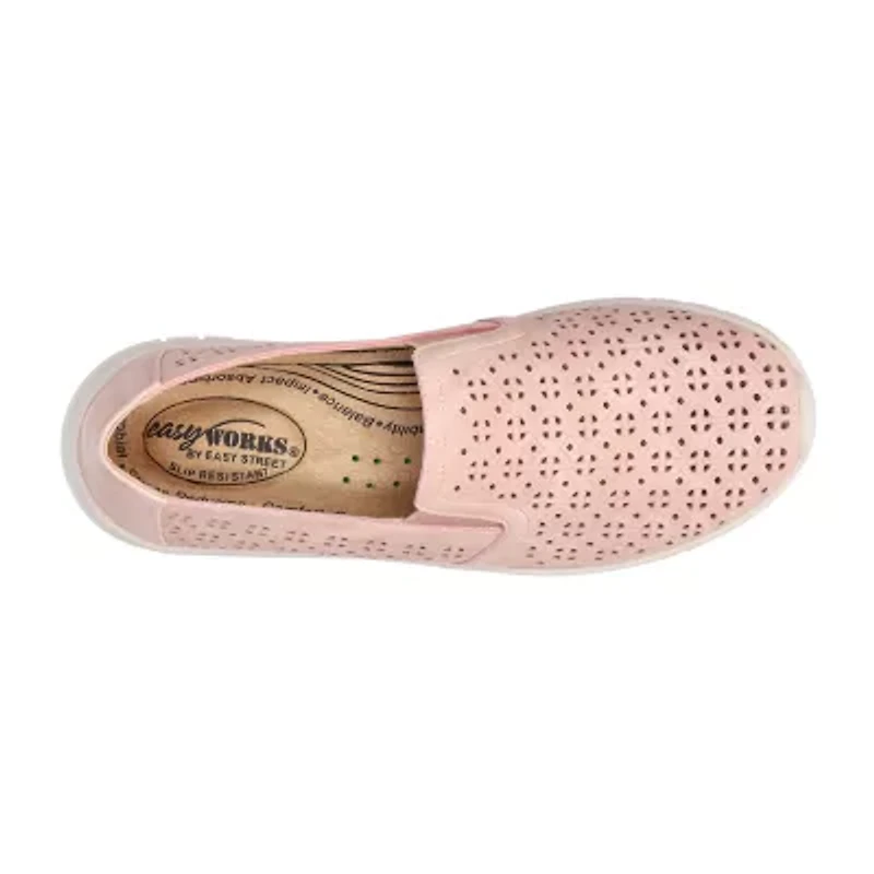 Easy Works By Street Mosaic Womens Bike Closed Toe Slip-On Shoe