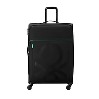 Delsey Paris X Benetton 27 Inch Softside Expandable Checked Spinner Luggage