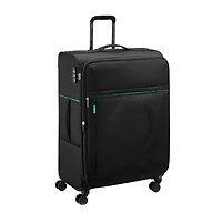 Delsey Paris X Benetton 27 Inch Softside Expandable Checked Spinner Luggage
