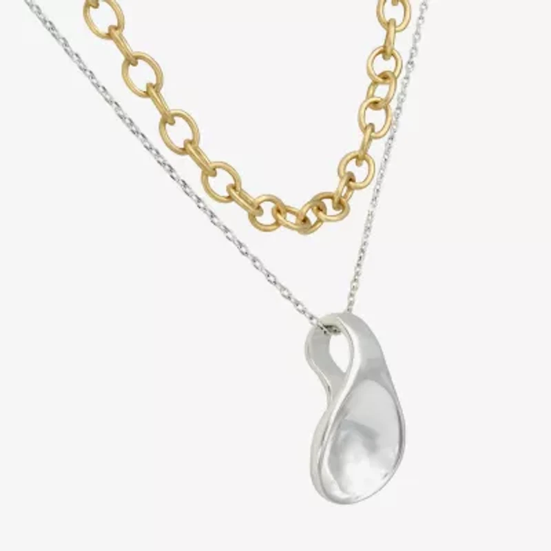 Womens 2-pc. Necklace Set