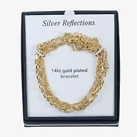 Womens 3-pc. Pure Silver Over Brass Bracelet Set