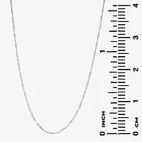 Silver Reflections Womens Pure Silver Over Brass Inch Snake Chain Necklace