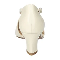 Easy Street Elegance Womens Round Stiletto Heel Pumps