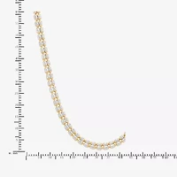 Womens 14K Gold 18 Inch Bead Chain Necklace