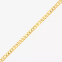 Made in Italy Unisex Adult 10K Gold 22 Inch Curb Chain Necklace