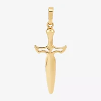 Mens 14K Gold Pendant