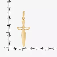Mens 14K Gold Pendant
