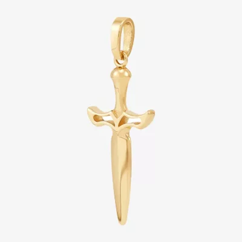 Mens 14K Gold Pendant
