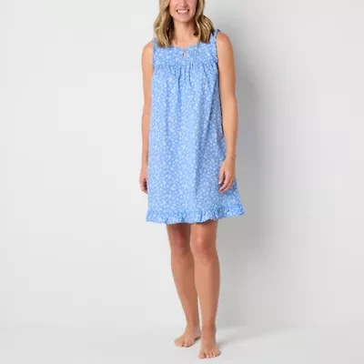 Adonna Womens Scoop Neck Sleeveless Nightgown