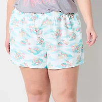 Sleep Chic Womens Plus Pajama Shorts
