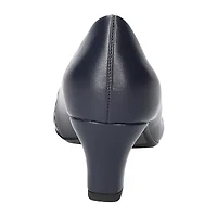 Easy Street Neva Womens Cap Closed Toe Stiletto Heel Pumps