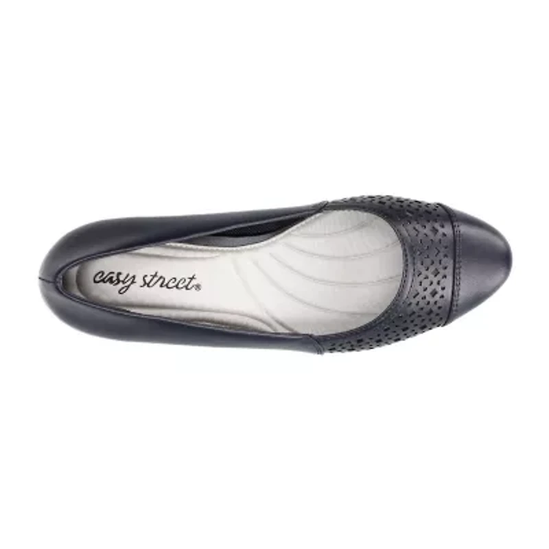 Easy Street Neva Womens Cap Closed Toe Stiletto Heel Pumps