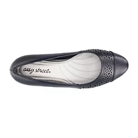 Easy Street Neva Womens Cap Closed Toe Stiletto Heel Pumps
