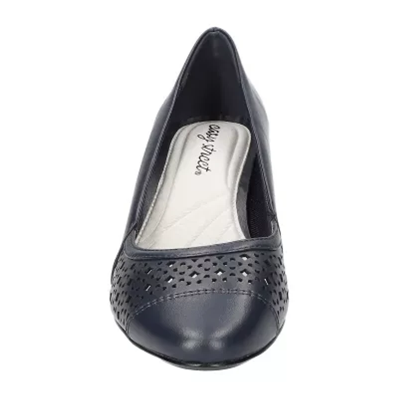 Easy Street Neva Womens Cap Closed Toe Stiletto Heel Pumps
