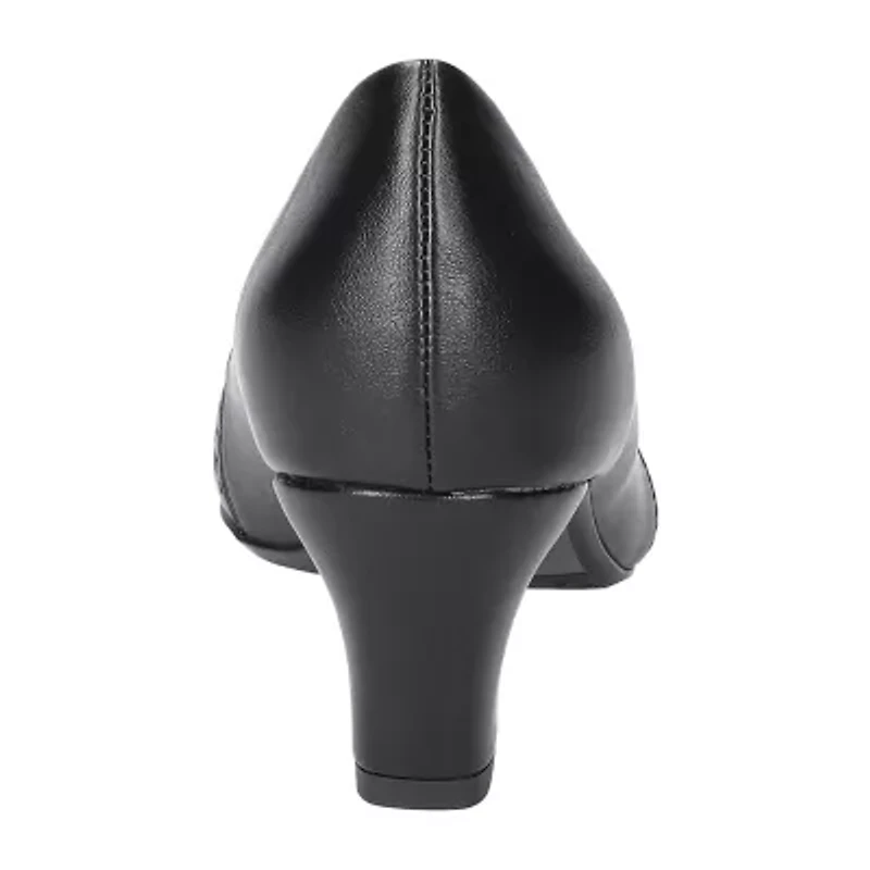 Easy Street Neva Womens Cap Closed Toe Stiletto Heel Pumps