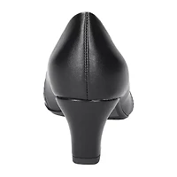 Easy Street Neva Womens Cap Closed Toe Stiletto Heel Pumps