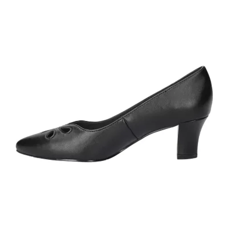Easy Street Pat Womens Pointed Closed Toe Stiletto Heel Pumps