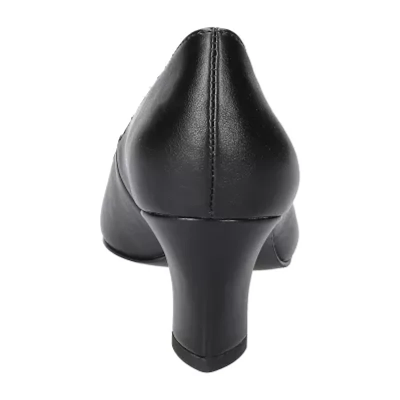 Easy Street Pat Womens Pointed Closed Toe Stiletto Heel Pumps