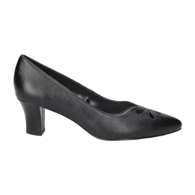 Easy Street Pat Womens Pointed Closed Toe Stiletto Heel Pumps