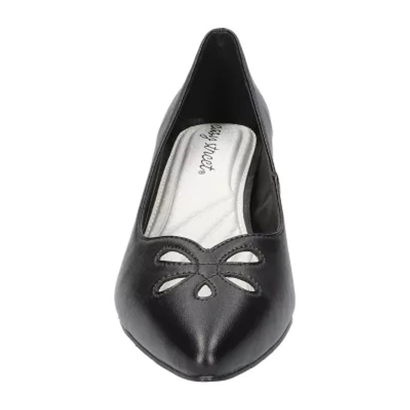 Easy Street Pat Womens Pointed Closed Toe Stiletto Heel Pumps