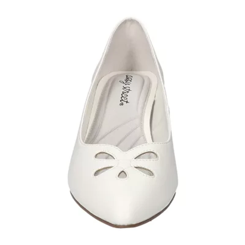 Easy Street Pat Womens Pointed Closed Toe Stiletto Heel Pumps