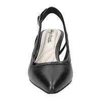 Easy Street Glisten Womens Pointed Closed Toe Stiletto Heel Pumps